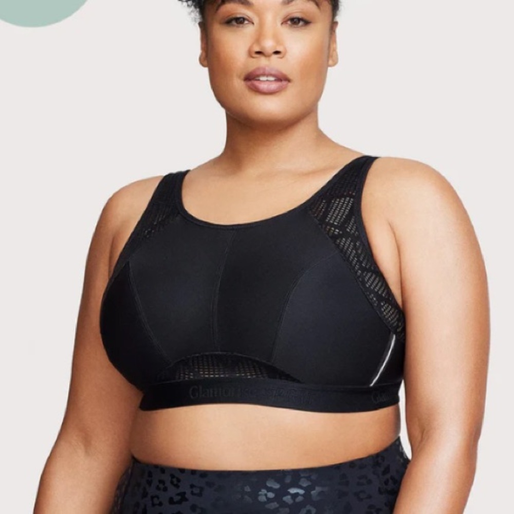 NWOT No-Sweat Mesh Sports Bra 34G